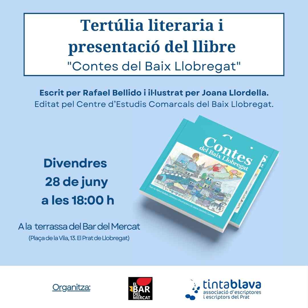 Tertúlia literària del llibre "Contes del Baix Llobregat"