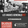 Acte d’inauguració de l’exposició “Les vagues generals al Baix Llobregat”