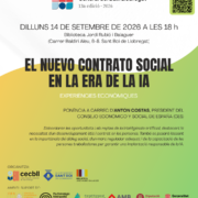 Ponència "El nuevo contrato social en la era de la IA"