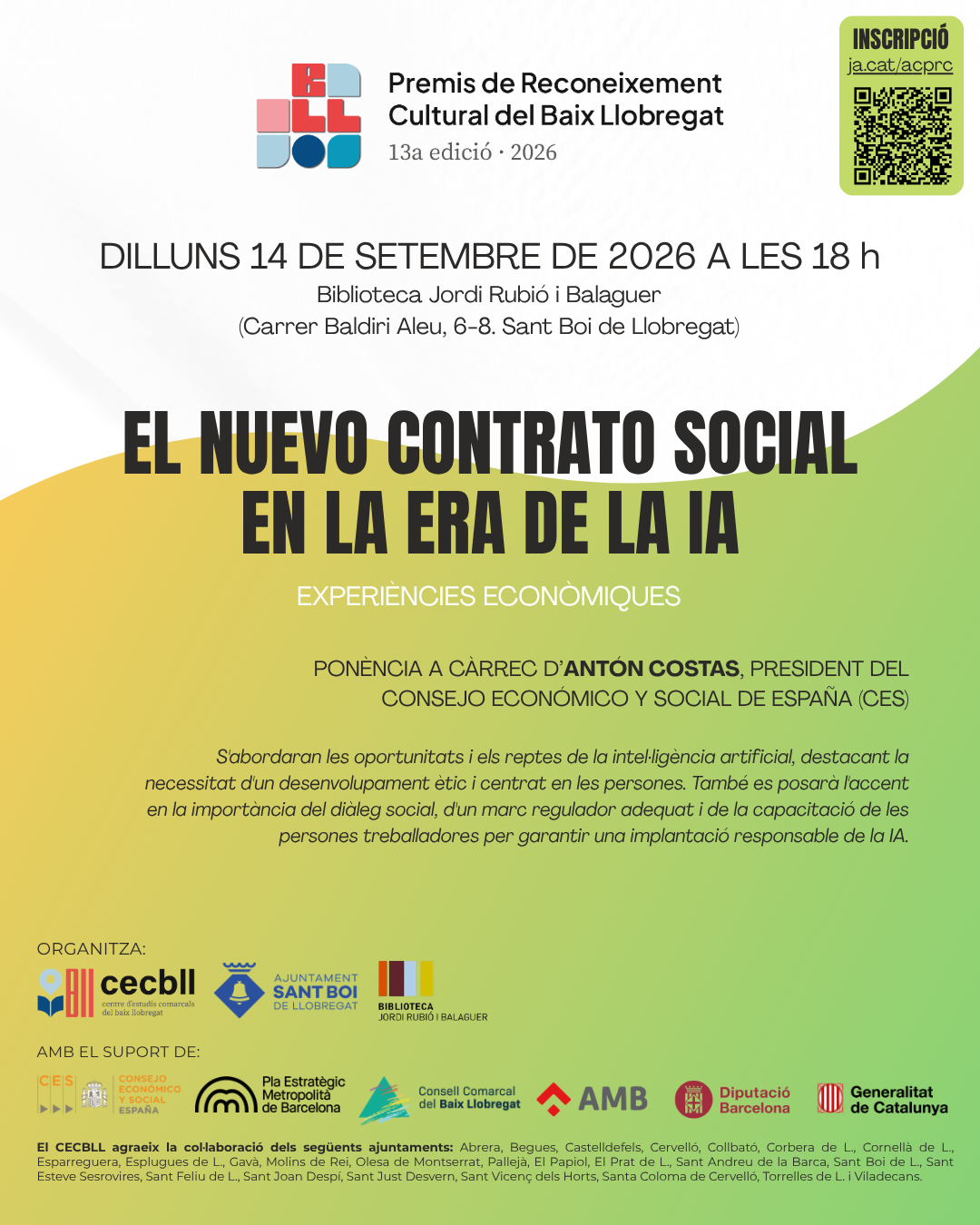 Ponència "El nuevo contrato social en la era de la IA"