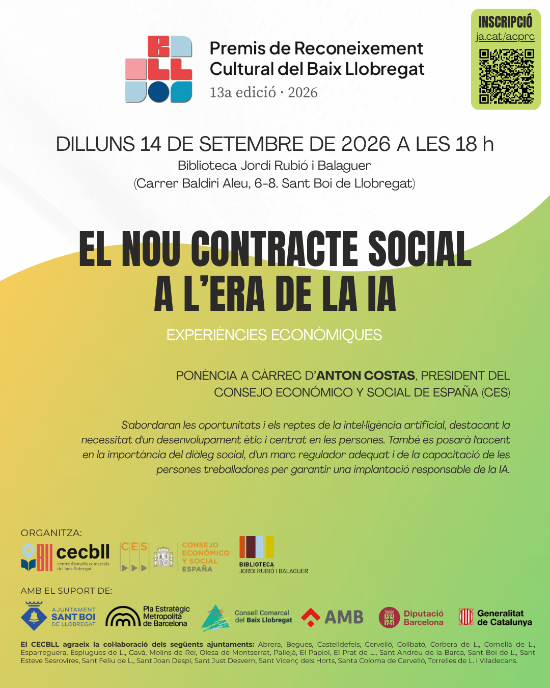 Ponència "El nou contracte social en l'era de la IA"